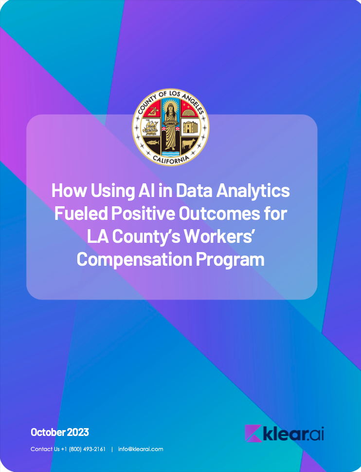How Using AI in Data Analytics Fueled Positive Outcomes for LA County’s Workers’ Compensation Program